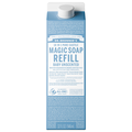 Dr. Bronner's Organic 18-in-1 Baby Unscented Pure-Castile Hemp Soap Refill