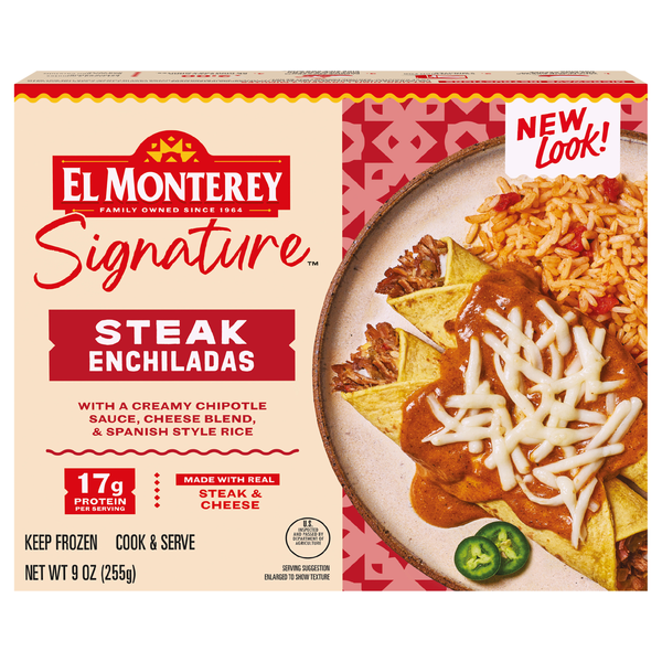 El Monterey Signature Steak Enchiladas Frozen Meal
