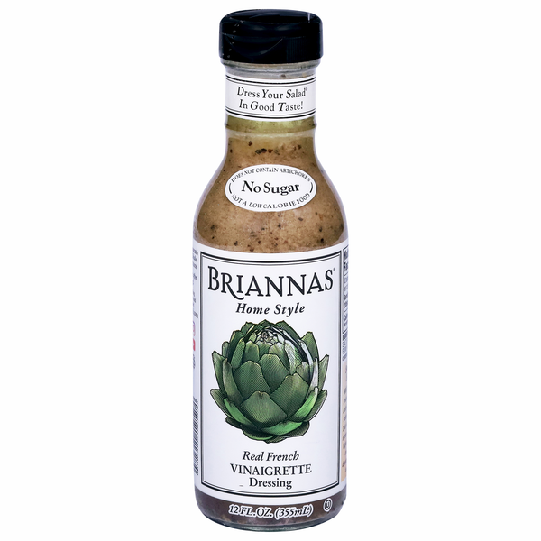 Briannas No Sugar Home Style Real French Vinaigrette Dressing