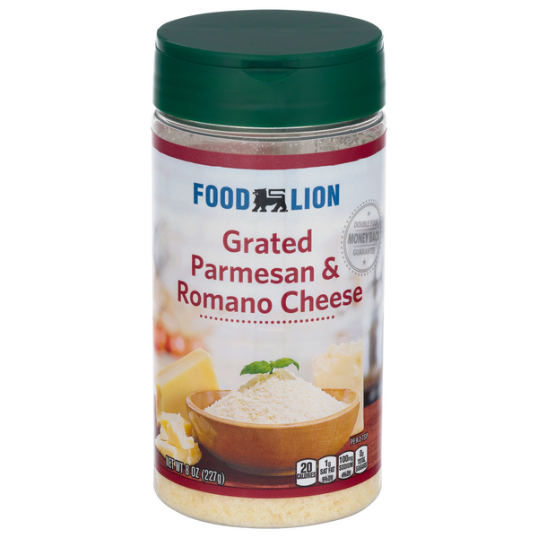 Save on Food Lion Cheese Parmesan & Romano Grated Gluten Free Order