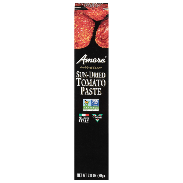 Save on Amore Italian Tomato Paste SunDried Concentrated Tube Vegan Order Online Delivery GIANT