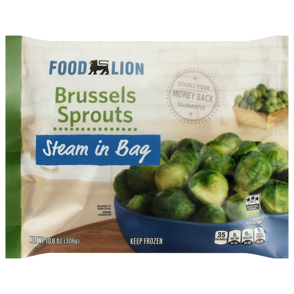 Food Lion Steam in Bag Brussels Sprouts Frozen