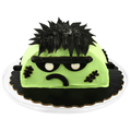 Hannaford Bakery Gold Frankenstein Vanilla Traditional Icing Mini Cake