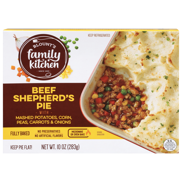 Blount's Family Kitchen Beef Shepherd's Pie Refrigerated