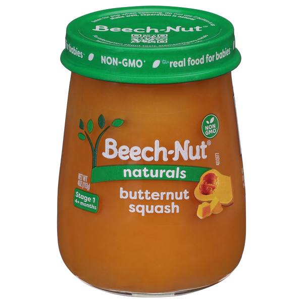 Beech-Nut Naturals Stage 1 Baby Food Butternut Squash