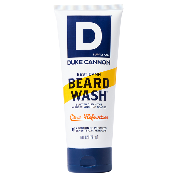 Duke Cannon Supply Co. Best Damn Citrus Hefeweizen Beard Wash