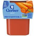 Gerber Natural 2nd Baby Food Carrot - 2 ct