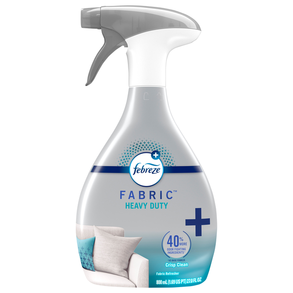 Febreze Crisp Clean Heavy Duty Fabric Refresher Trigger Spray