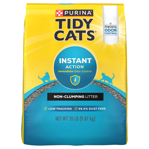 Tidy Cats Non-Clumping Instant Action Clay Cat Litter