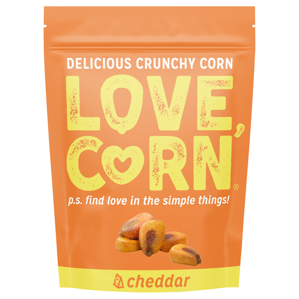 Love Corn Vegan Premium Crunchy Cheesy Corn