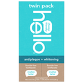 hello Antiplaque + Whitening Natural Peppermint Toothpaste Twin Pack - 2ct