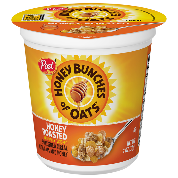 Honey Bunches of Oats Honey Roasted Cereal Cup