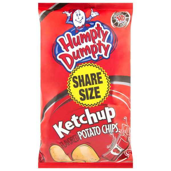 Humpty Dumpty Ketchup Potato Chips Share Size