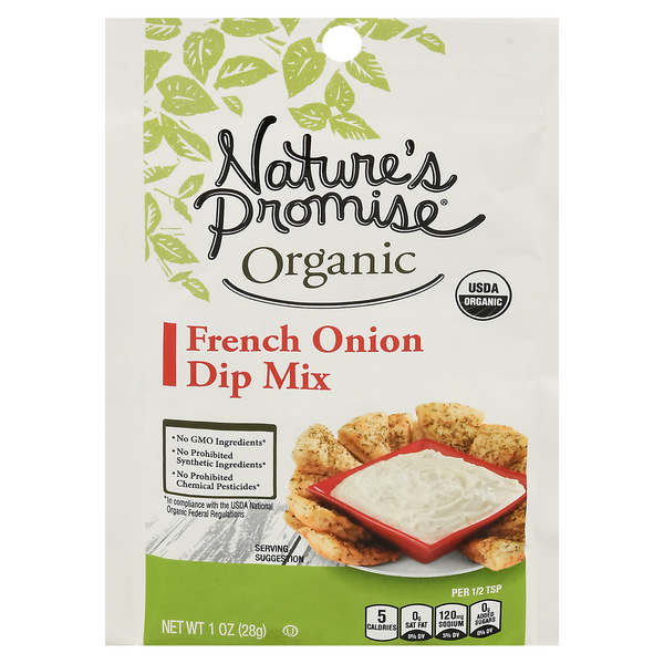 Nature's Promise Organic French Onion Dip Mix Packet