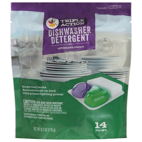 Save on Our Brand Triple Action Ultimate Clean Dishwasher Detergent