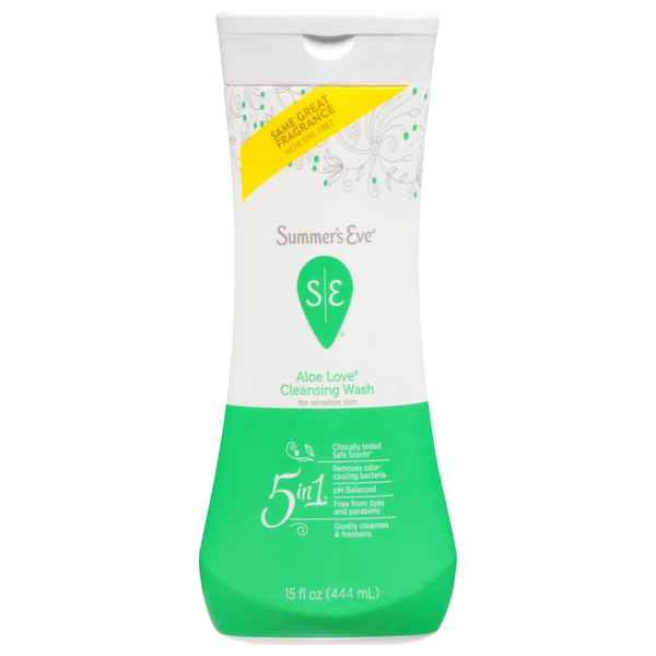 Save on Summer's Eve 5in1 Cleansing Wash for Sensitive Skin Aloe Love Order Online Delivery