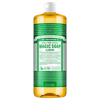 Dr. Bronner's Organic 18-in-1 Hemp Almond Pure Castile Liquid Soap