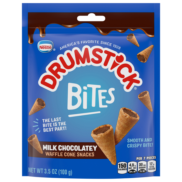 Nestle Drumstick Bites Milk Chocolatey Waffle Cone Snacks