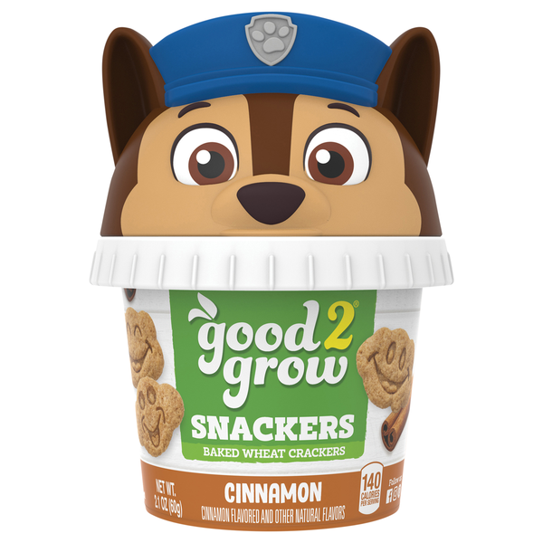 good2grow Snackers Baked Oat & Wheat Cinnamon