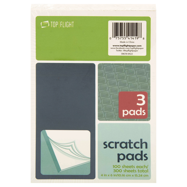 Top Flight Scratch Pads