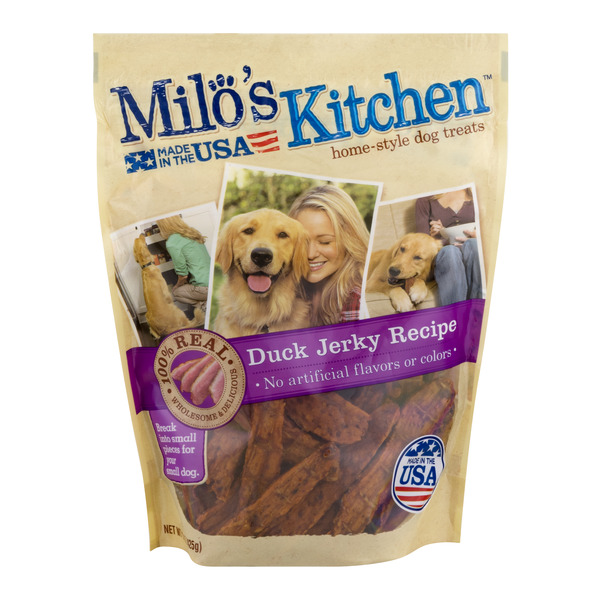 milo's kitchen duck jerky
