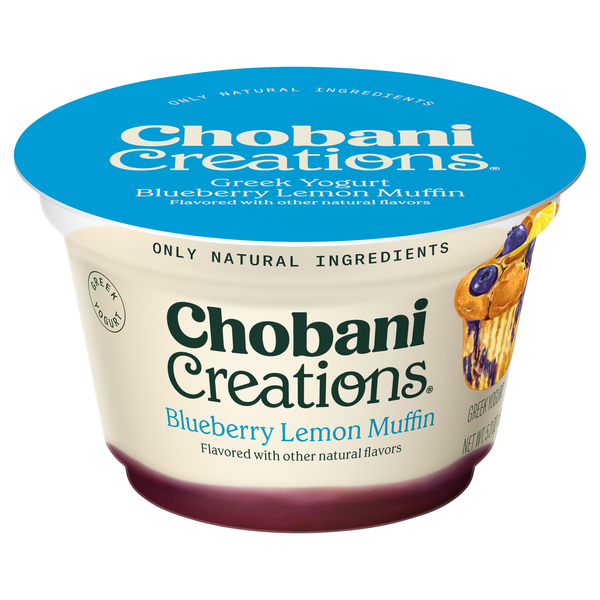 Chobani Creations Blueberry Lemon Muffin Greek Yogurt Cup
