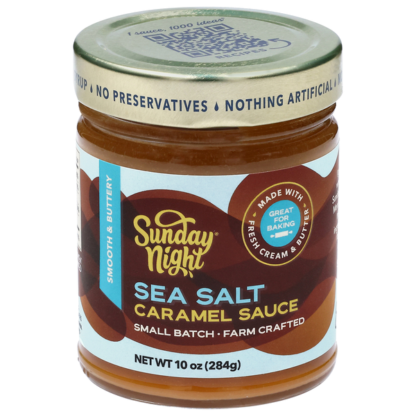 Sunday Night Sea Salt Caramel Sauce