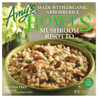Amy's Bowls Organic Gluten Free Mushroom Risotto Frozen Meal