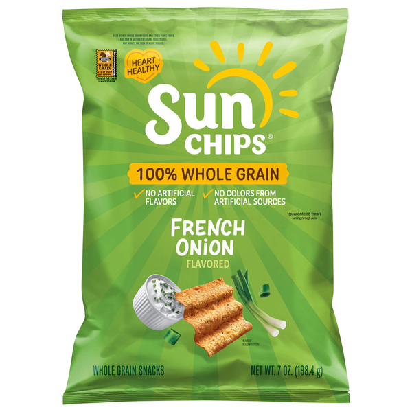 Sun Chips French Onion Whole Grain Snacks