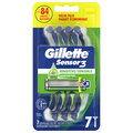 Gillette Sensor3 Sensitive Men's Disposable Razor