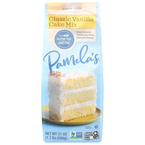 Pamela's Gluten Free Classic Vanilla Cake Mix