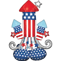 AirLoonz Junior Rockets Decorative Air-Filled Balloon