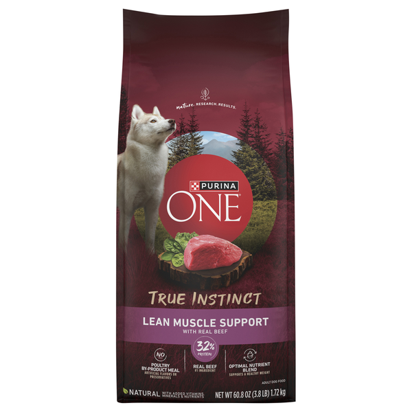 Purina ONE True Instinct Lean Muscle Support with Real Beef Dry Dog Food