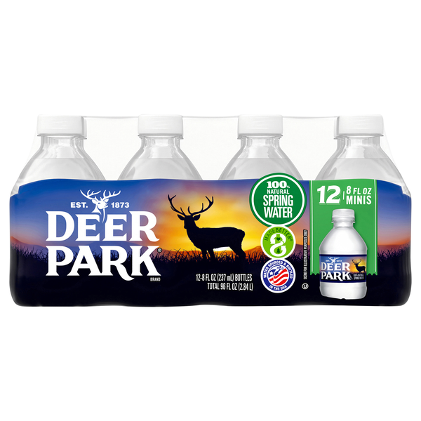 Deer Park 100% Natural Spring Water - 12 pk