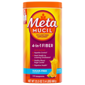 MetaMucil Sugar Free 4-in-1 Orange Flavored Psyllium Fiber Supplement