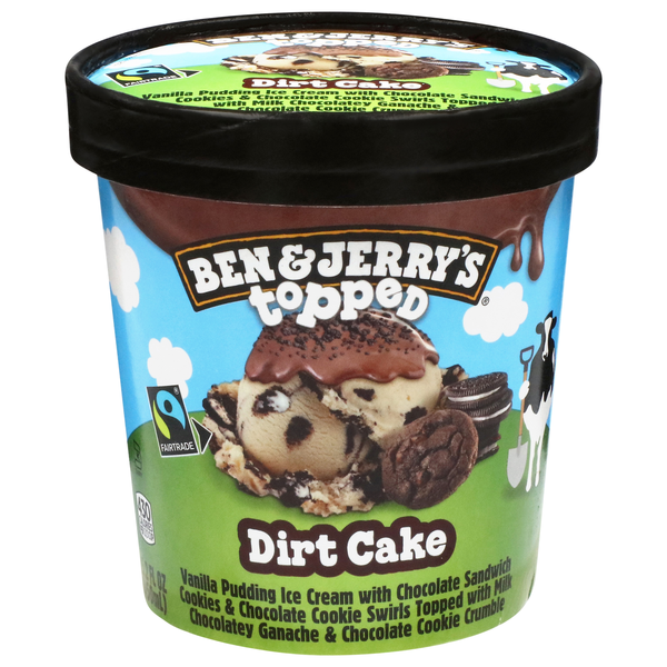 Ben & Jerry's Topped Dirt Cake Ice Cream