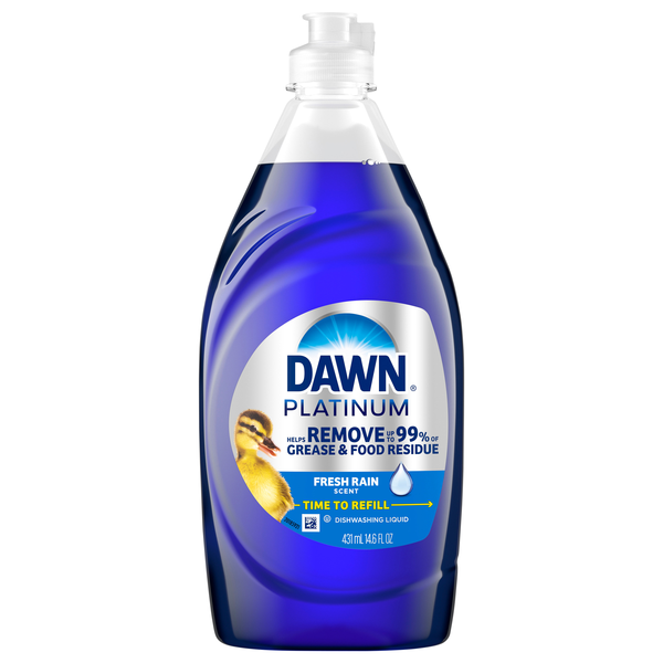 Dawn Ultra Platinum Refreshing Rain Scent Liquid Dish Soap