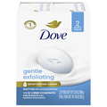 Dove Gentle Exfoliating Beauty Soap Bar - 2 ct