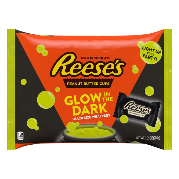Save on Reese's Peanut Butter Cups Dark Chocolate Snack Size Glow in The Dark Order Online