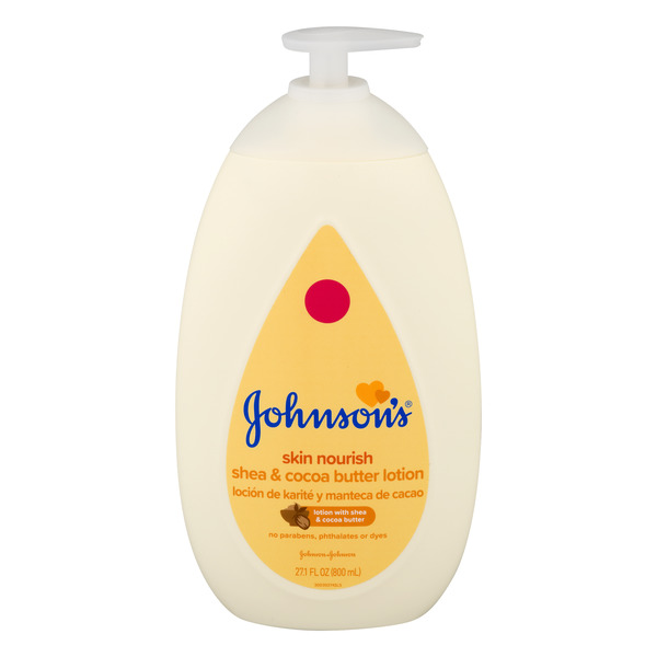 johnson's skin nourish shea and cocoa butter wash