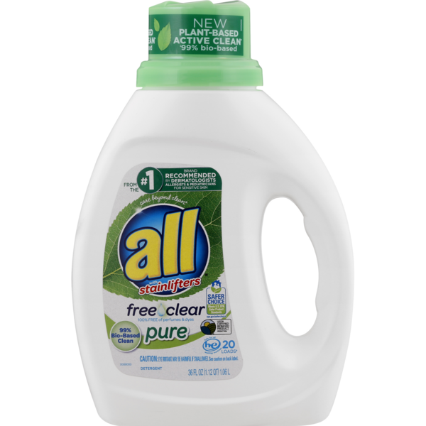 Save on All with Stainlifters Liquid Laundry Detergent Free Clear Pure Order Online Delivery GIANT