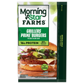 MorningStar Farms Plant-Based Prime Grillers Veggie Burgers - 4 ct Frozen