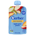 Gerber Natural Toddler Apple Pear & Peach