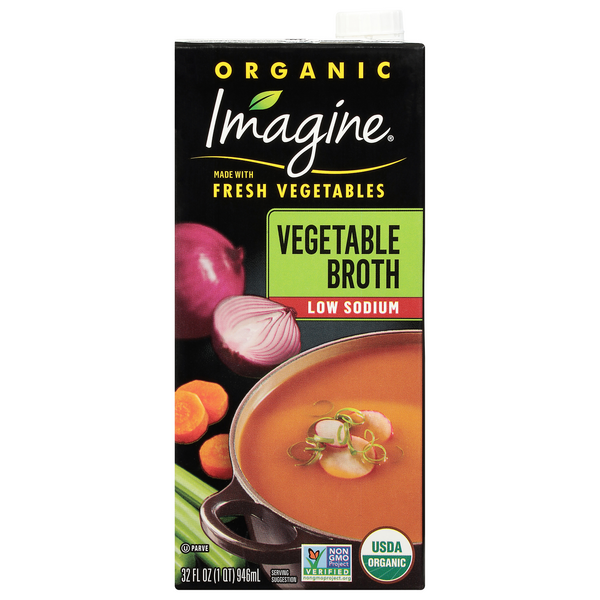 Imagine Organic Low Sodium Vegetable Broth