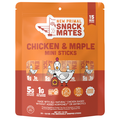 New Primal Snack Mates Mini Chicken & Maple Sticks - 15 ct
