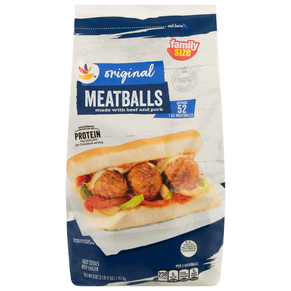 Giant Original Beef & Pork Meatballs Frozen