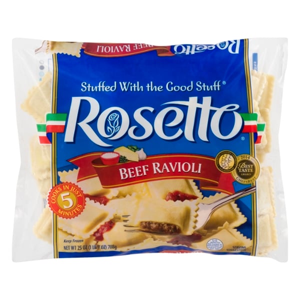 Save on Rosetto Ravioli Beef 54 ct Frozen Order Online Delivery GIANT