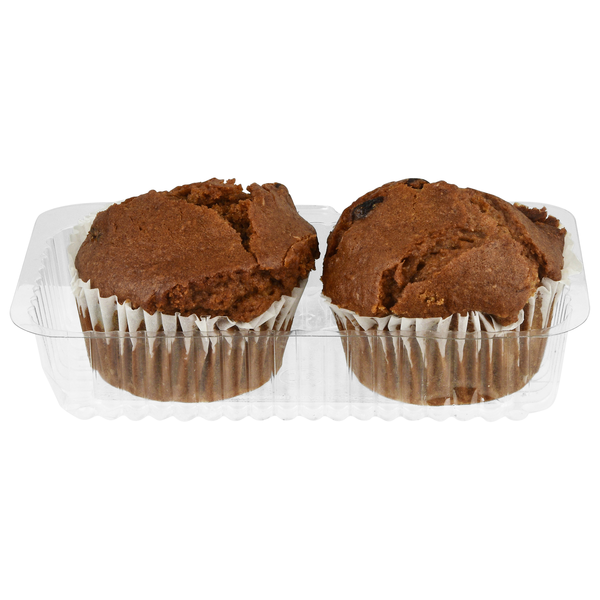Hannaford Bakery Raisin Bran Muffins - 2 ct