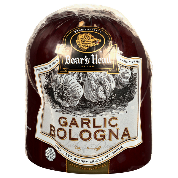 Save on Boar's Head Deli Garlic Bologna (Thin Sliced) Order Online