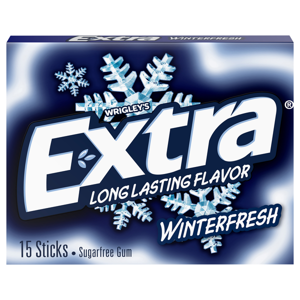 Extra Sugar Free Gum Winterfresh Single Pack